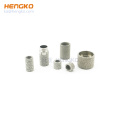 Hengko de haute qualité 0,5 ~ 90 micro normes Ventilation poreuse fritté Filtres de métal en poudre anti-poussière pour filtration des matières premières